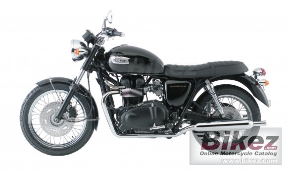 2008 Triumph Bonneville Black