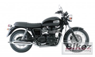 2008 Triumph Bonneville Black