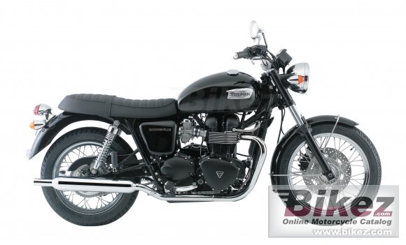 2008 Triumph Bonneville Black