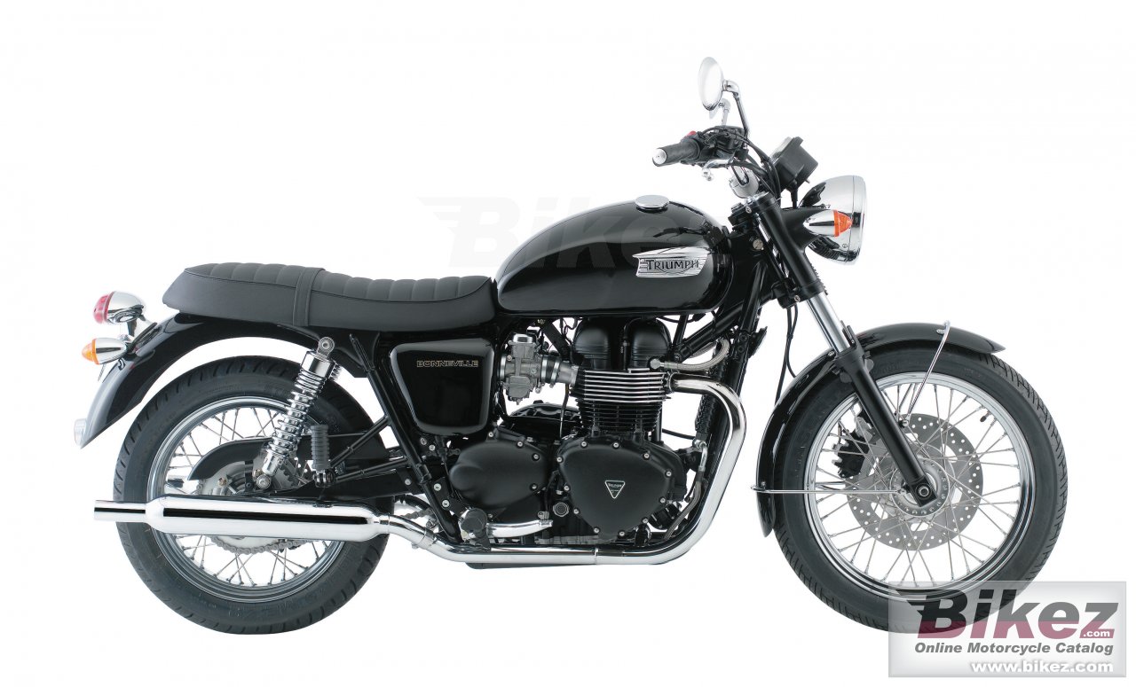 Triumph Bonneville Black