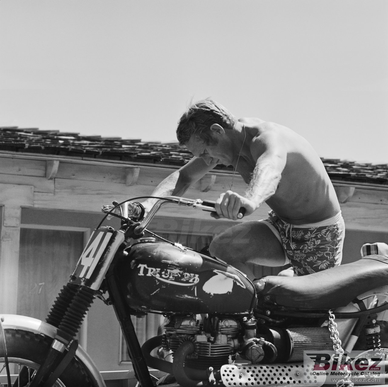 Triumph Bonneville T100 Steve McQueen