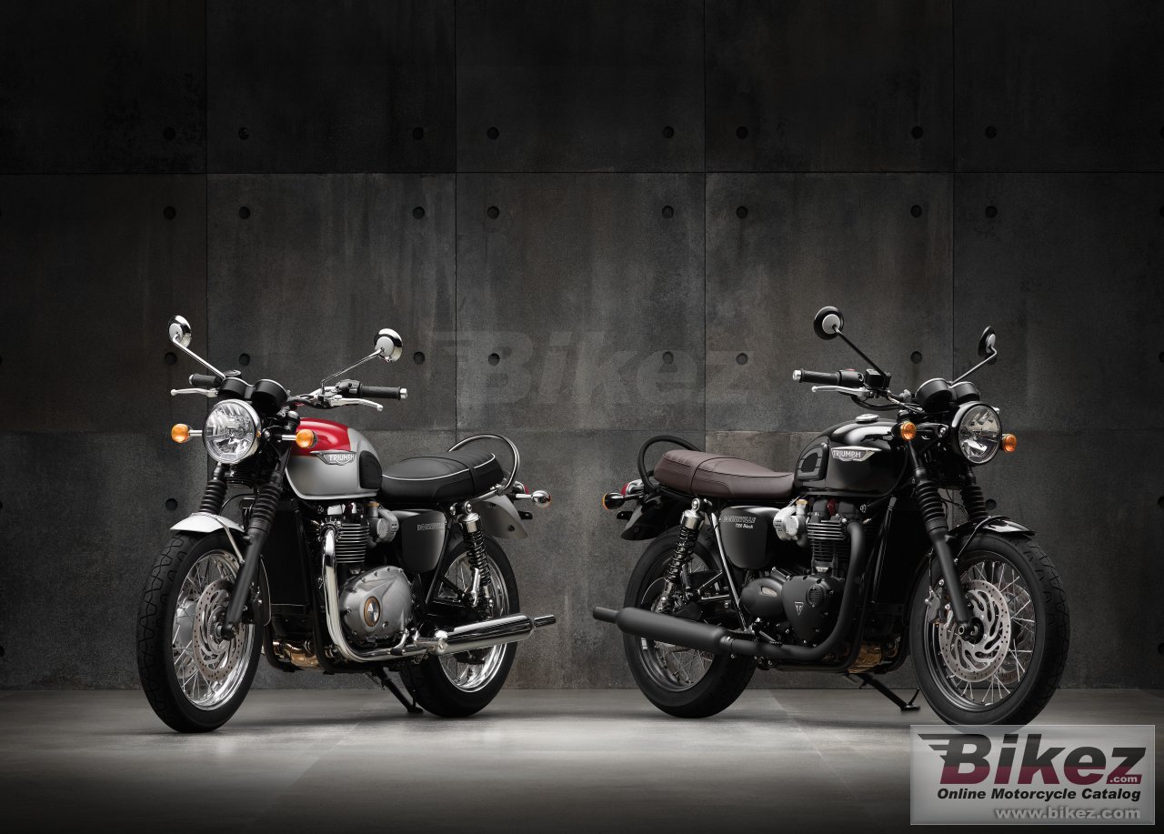 Triumph Bonneville T120 Black