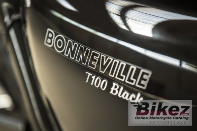 2017 Triumph Bonneville T100 Black