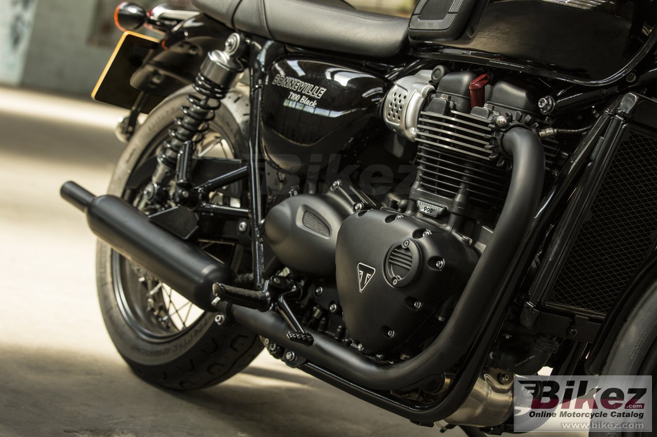 Triumph Bonneville T100 Black