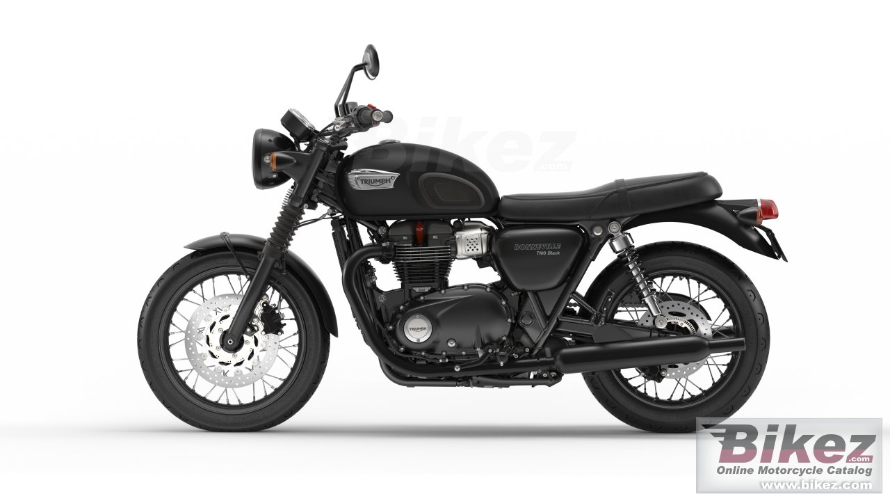 Triumph Bonneville T100 Black