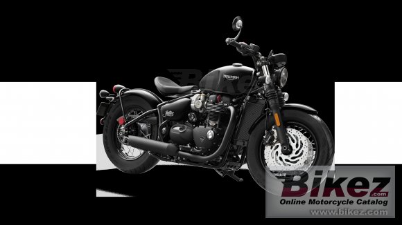 2018 Triumph Bonneville Bobber Black