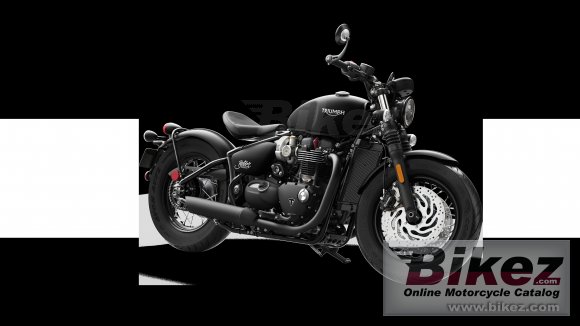 2018 Triumph Bonneville Bobber Black