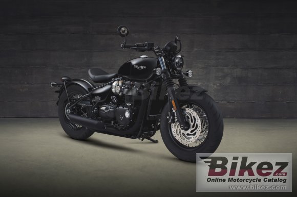 2018 Triumph Bonneville Bobber Black