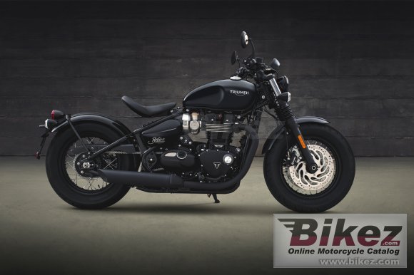 2018 Triumph Bonneville Bobber Black