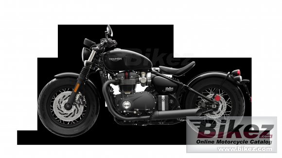 2018 Triumph Bonneville Bobber Black