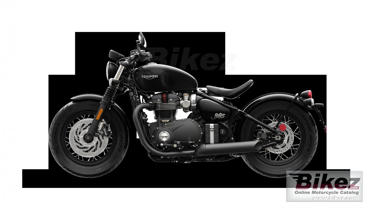 Triumph Bonneville Bobber Black