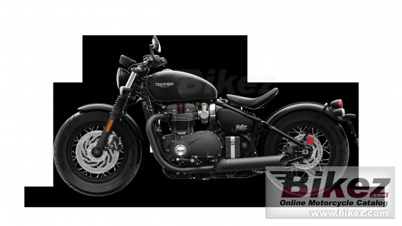 2018 Triumph Bonneville Bobber Black