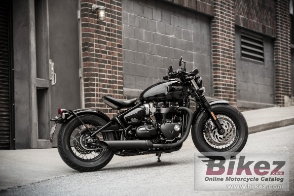 2018 Triumph Bonneville Bobber Black