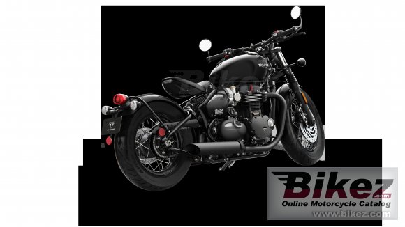 2018 Triumph Bonneville Bobber Black