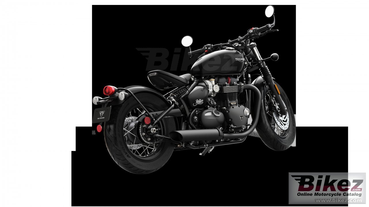 Triumph Bonneville Bobber Black