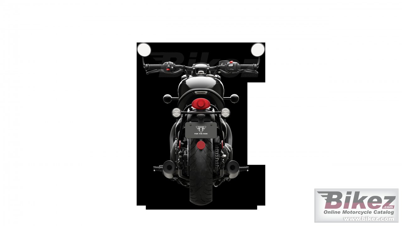 Triumph Bonneville Bobber Black