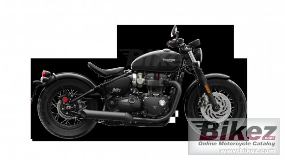 2018 Triumph Bonneville Bobber Black