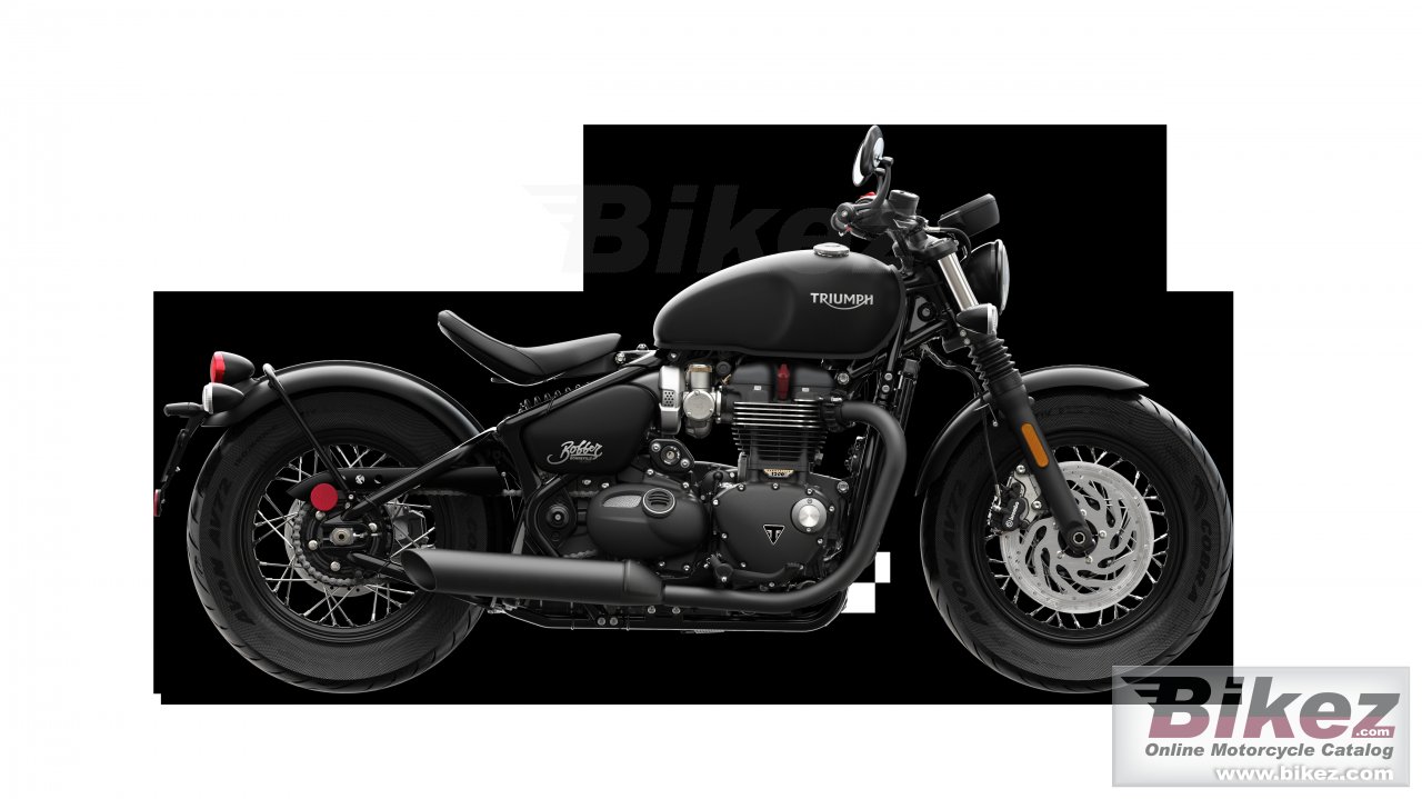 Triumph Bonneville Bobber Black