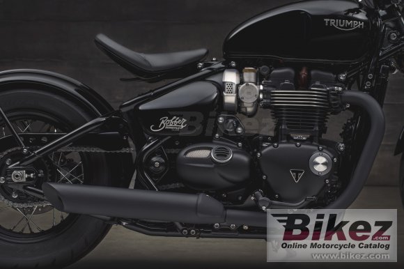 2020 Triumph Bonneville Bobber Black