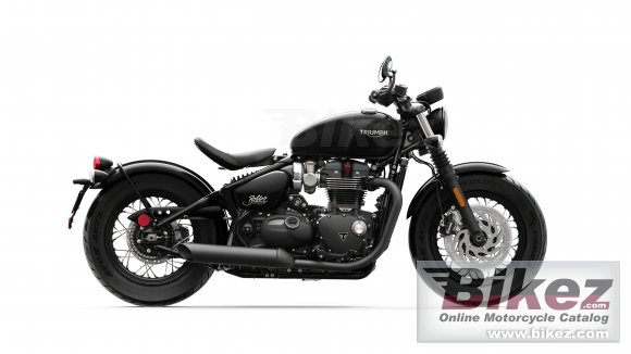 2020 Triumph Bonneville Bobber Black