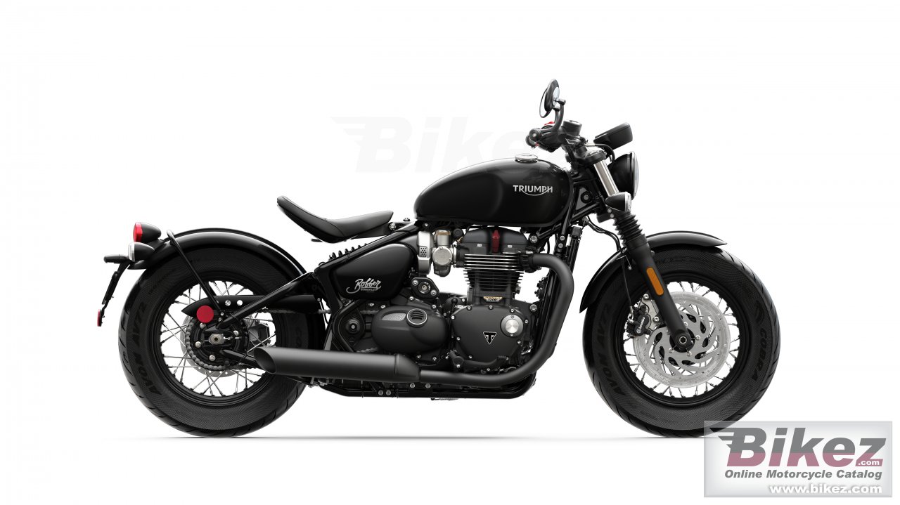 Triumph Bonneville Bobber Black