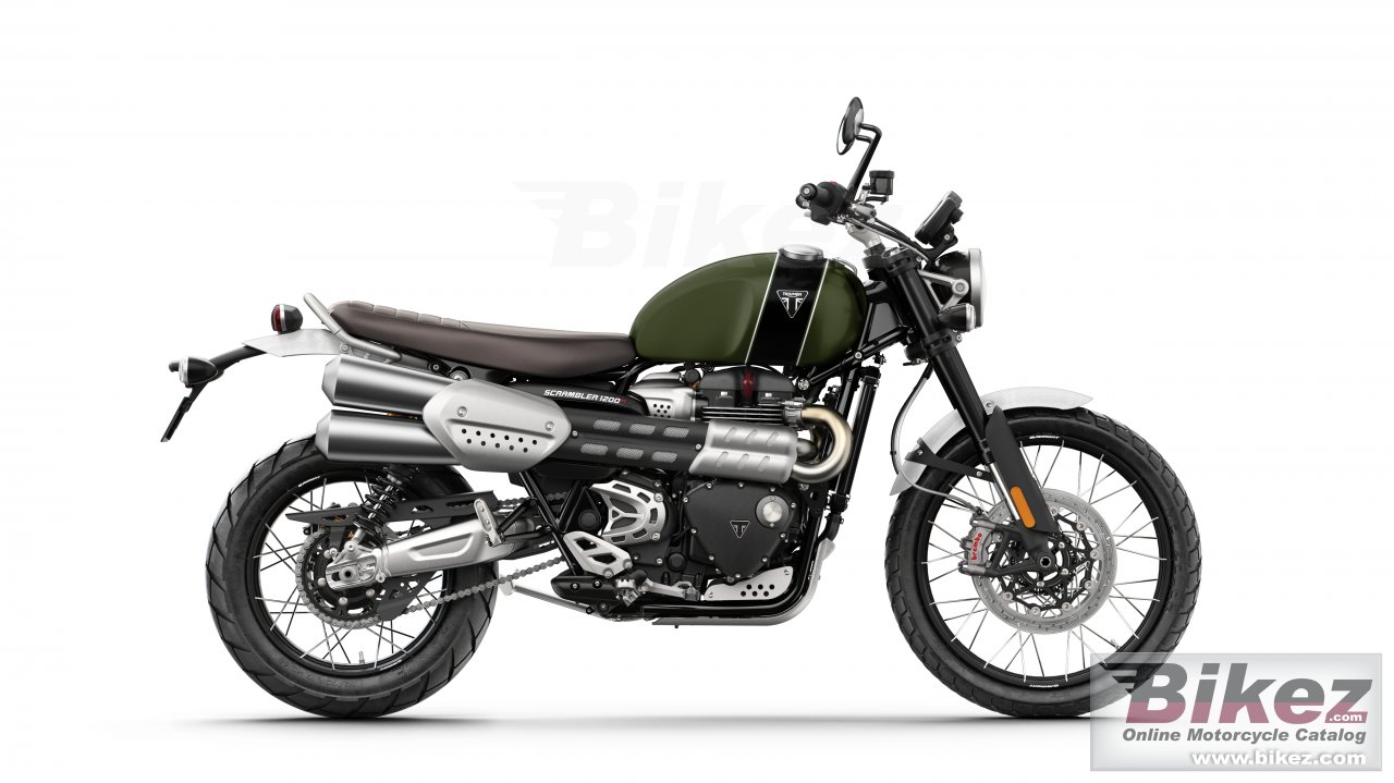 Triumph Scrambler 1200 Steve Mcqueen