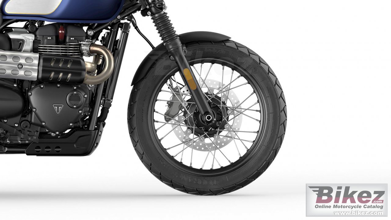 Triumph Street Scrambler Gold Line