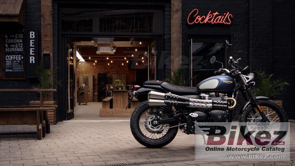 2023 Triumph Street Scrambler Gold Line