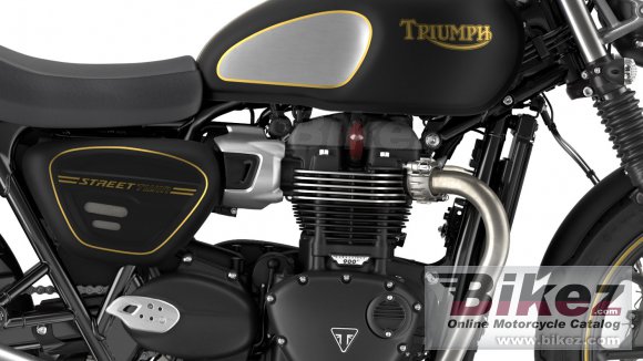 2023 Triumph Street Twin Gold Line