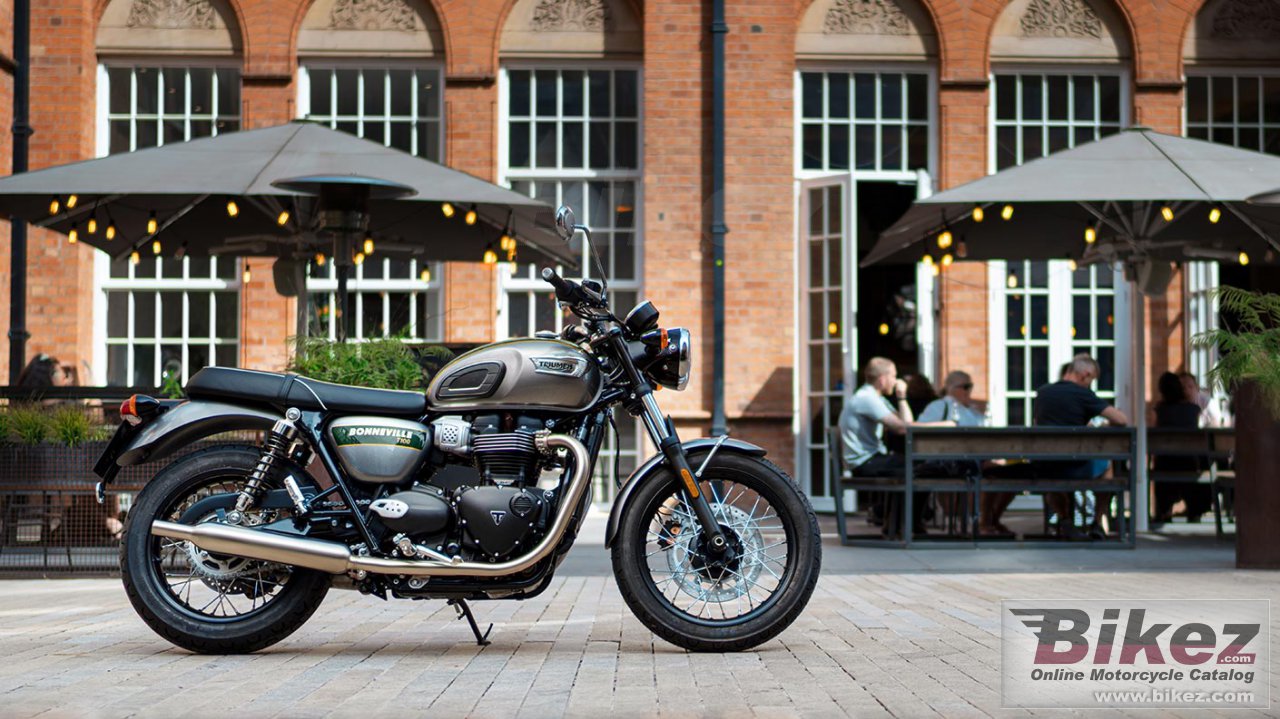 Triumph Bonneville T100 Gold Line