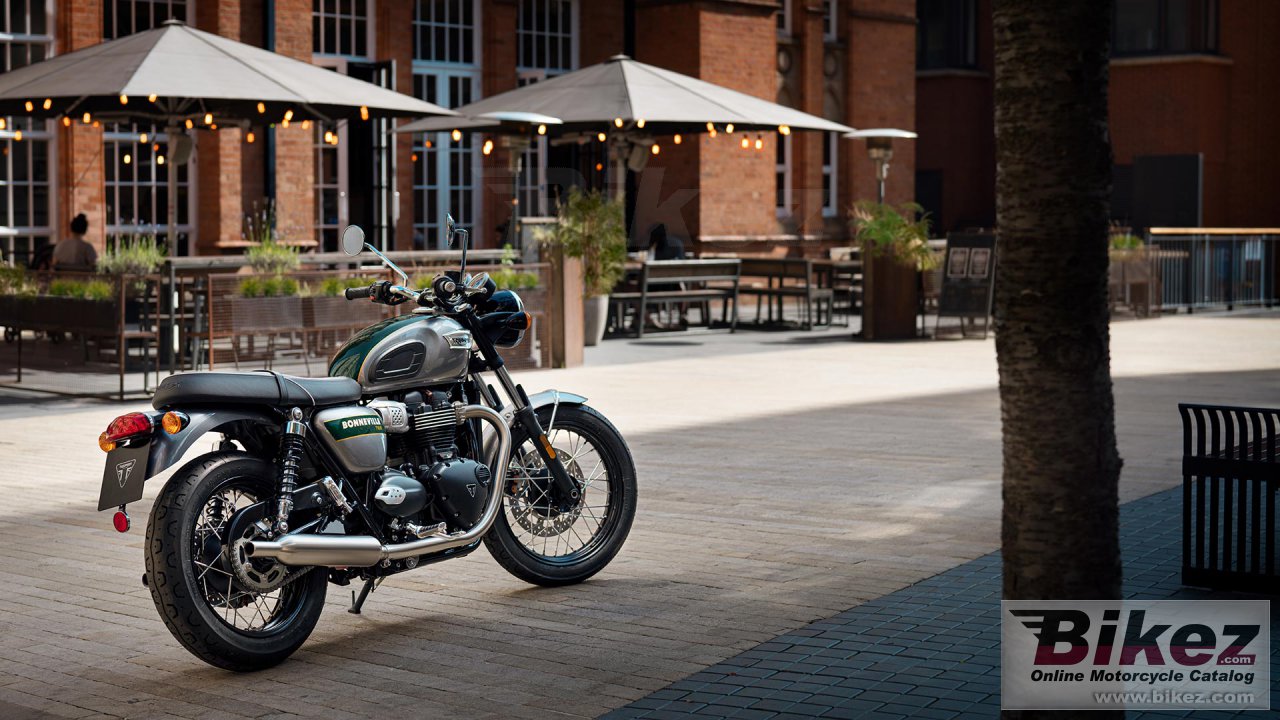 Triumph Bonneville T100 Gold Line