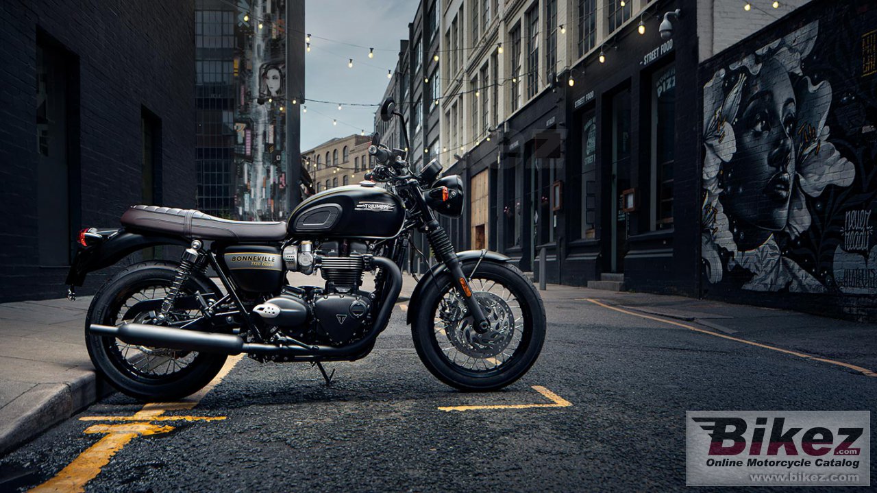 Triumph Bonneville T120 Black Gold Line