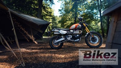 2023 Triumph Scrambler 1200 XE Gold Line