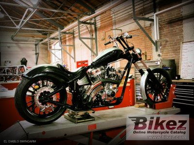 2010 West Coast Choppers El Diablo Swingarm