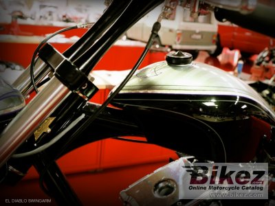 2010 West Coast Choppers El Diablo Swingarm