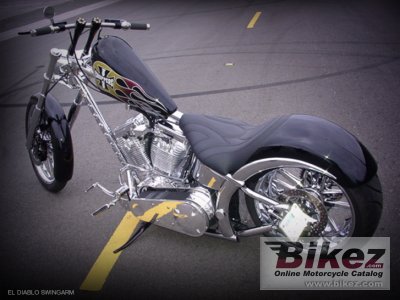 2010 West Coast Choppers El Diablo Swingarm