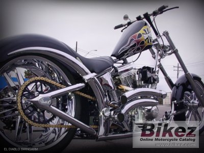 2010 West Coast Choppers El Diablo Swingarm