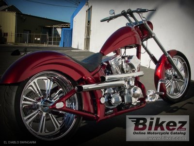2010 West Coast Choppers El Diablo Swingarm
