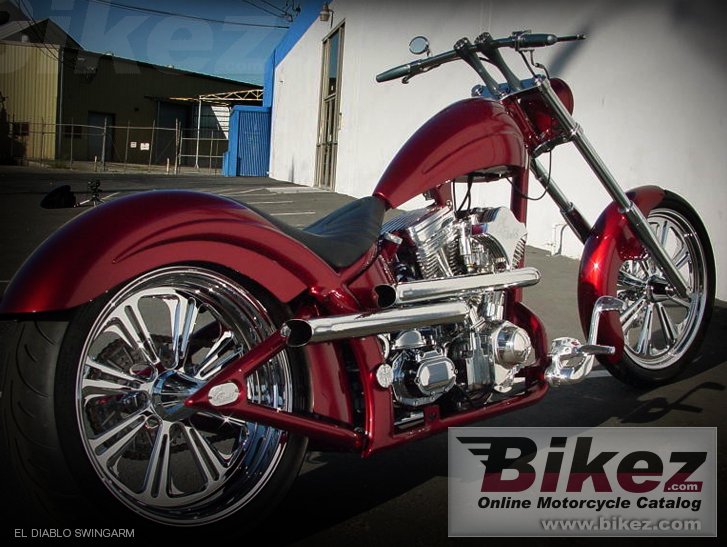 West Coast Choppers El Diablo Swingarm