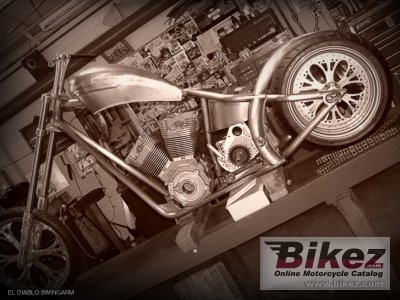 2010 West Coast Choppers El Diablo Swingarm