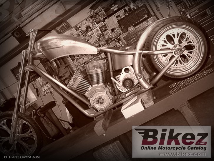 West Coast Choppers El Diablo Swingarm