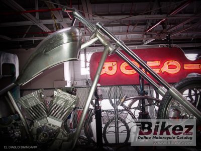 2010 West Coast Choppers El Diablo Swingarm