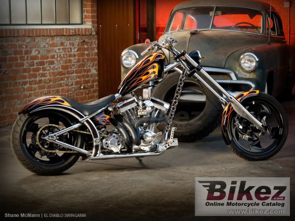 2010 West Coast Choppers El Diablo Swingarm