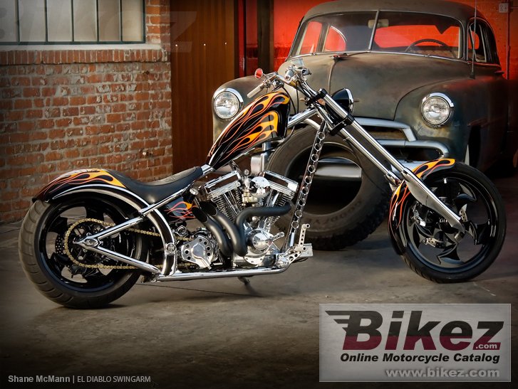 West Coast Choppers El Diablo Swingarm