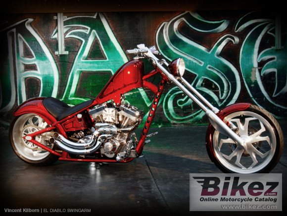 2010 West Coast Choppers El Diablo Swingarm