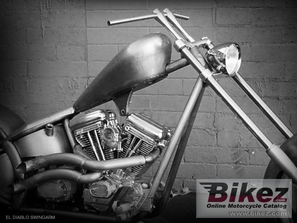 2010 West Coast Choppers El Diablo Swingarm