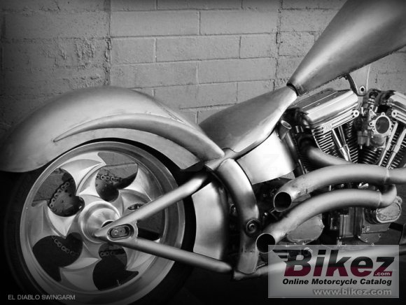 2010 West Coast Choppers El Diablo Swingarm