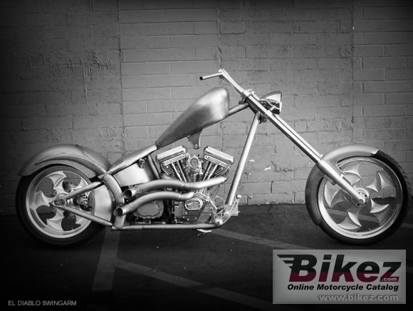 2010 West Coast Choppers El Diablo Swingarm