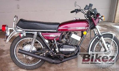 1974 Yamaha RD 350 (6-speed) rated