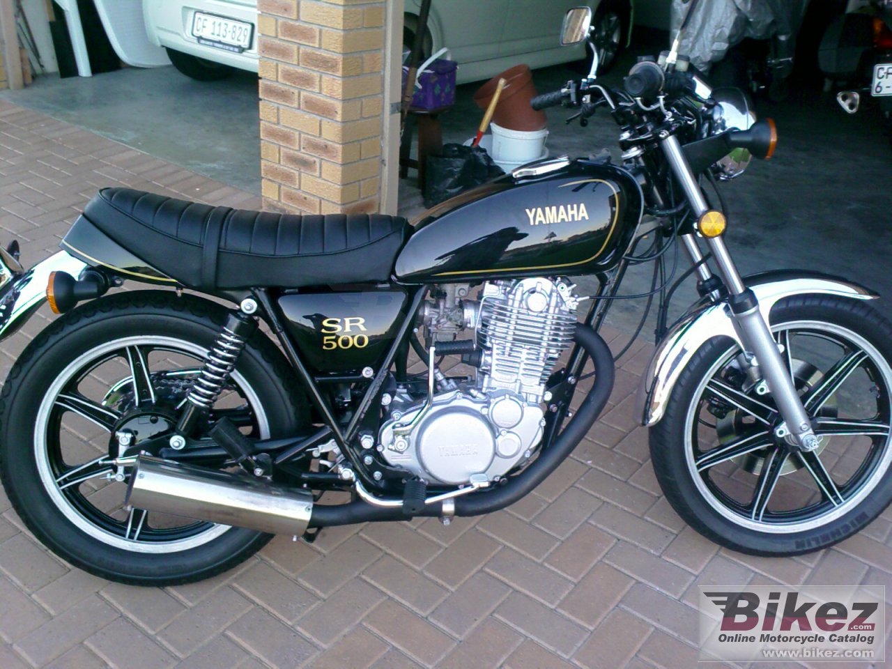 Yamaha SR 500 G (cast wheels) poster
